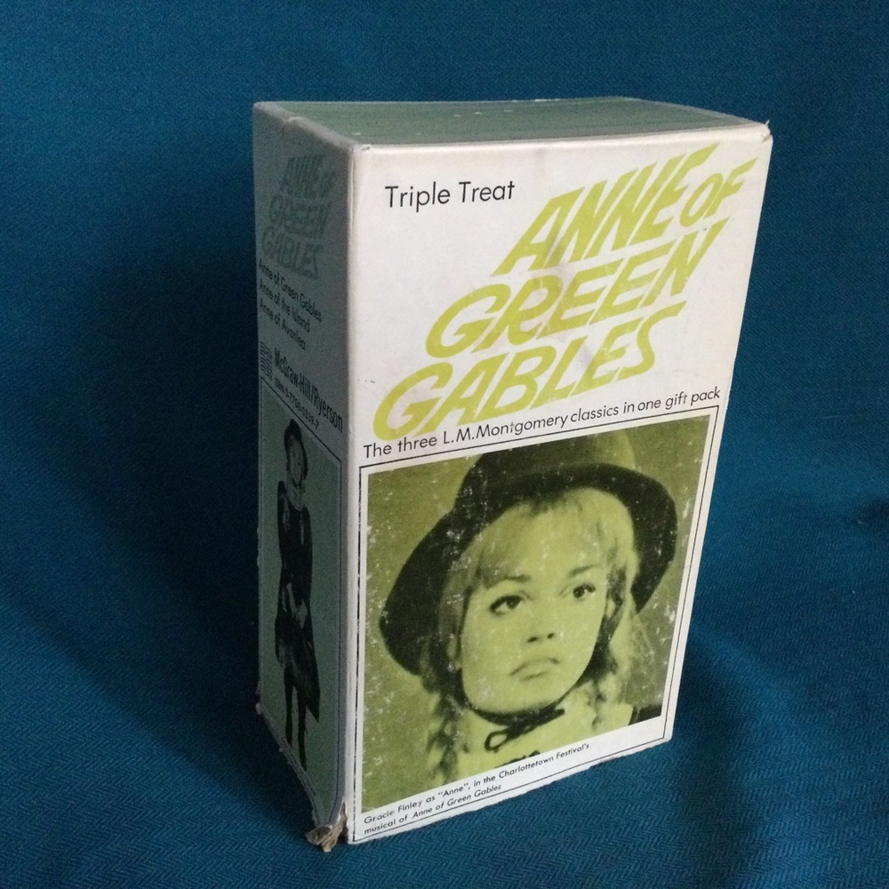 Anne Of Green Gables Box Set 1968 L.M. Montgomery